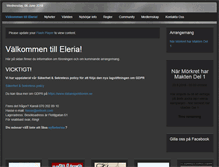 Tablet Screenshot of eleria-lajv.com